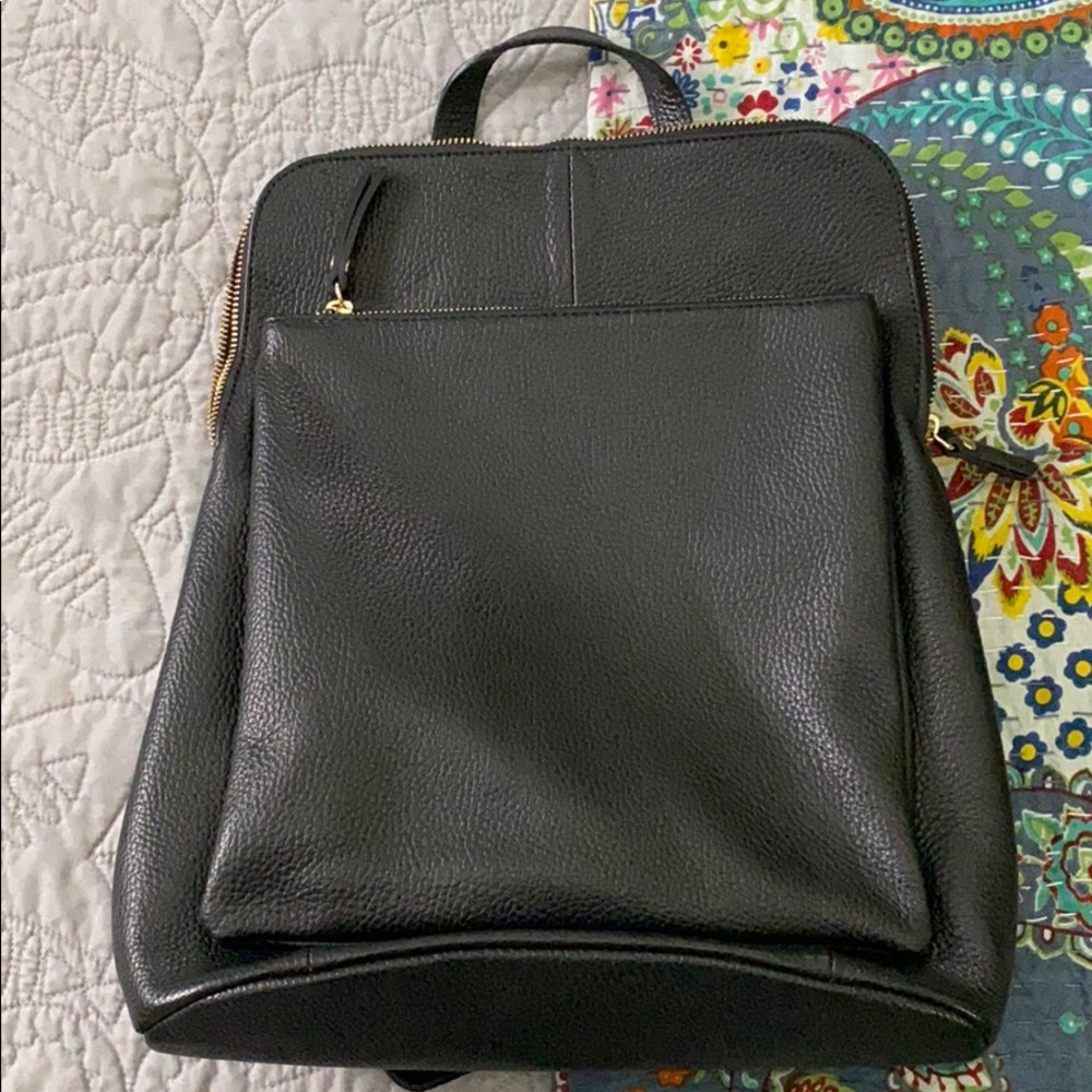 Black Convertible Backpack Purse